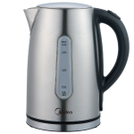 Midea Deluxe Kettle 1.7L 2200W- Stainless Steel- MK-17S30B2