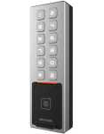Hikvision DS-K1T805MBFWX Access Control Terminal Built-in Card Reader For M1 Card IP65 IK08 3 000 Fingerprints 10 000 Cards