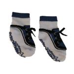 Socks For Boys 6-12 Months - Black & Blue Sneaker