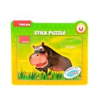 - Magnetic Stick Puzzle - Animal - Hippo