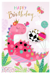 Happy Birthday Dino Card