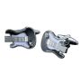 Silver Electric Guitar Cufflinks