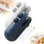 MINI Bag Sealer With Cutter And Magnet Rechargeable MINI Bag Sealer Small Household Hand Pressure Portable Snack Plastic Heat Sealing Machine For Sn