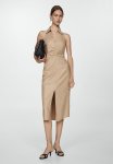 Dress Siha - Light pastel Brown