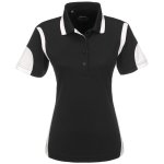 Ladies Genesis Golf Shirt Black