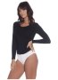 Boody Long Sleeve Top Black XL