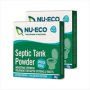 Bio-degradable Septic Tank Powder 80G Unit With Bacteria And Enzyme Actives 2 X 80G Single