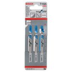 Bosch Blade Jigsaw Hss Metal T 118 A Basic 3PK