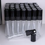 50PCS 5ML MINI Spray Bottles Fine Mist Glass Atomizer Portable Travel Perfume Bottle Cosmetic Hydration Refillable Vials Sunscre