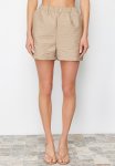 Pocket Woven Shorts - Camel