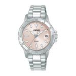 LORUS Sports Women& 39 S Quartz Watch Light Pink Sunray Dial