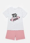 Superbalist Boys T-Shirt & Sweat Short Set - Grey & Pink