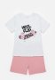Superbalist Boys T-Shirt & Sweat Short Set - Grey & Pink