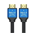 Hdtv HDMI Premium Cable 4K Ultra HD Braided Gold-plated HDMI Cable - 5M