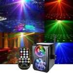 Party Lights Dj Disco Light Sound Activated Strobe Stage Lights For Parties Rgb Rave Lightning For Birthday Christmas Gift Weddi