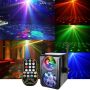 Party Lights Dj Disco Light Sound Activated Strobe Stage Lights For Parties Rgb Rave Lightning For Birthday Christmas Gift Wedding Karaoke Ktv Bar C