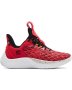 Unisex Curry Flow 9 Basketball Shoes - Hot Coral / 7