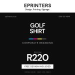 Branded Golf Shirt