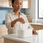 Portable Baby Wipe Warmer For Home And Nursery - Green