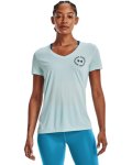 Women's Ua Tech Crest Short Sleeve - Fuse Teal Sm