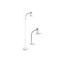 - Floor & Table Light Twin Pack Chrome & White 2XE14