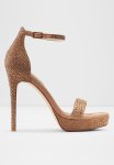 Scarlett Heel - Medium Brown