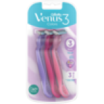 Venus Colors Disposable Razors 3 Pack
