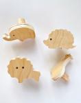 Safari Wall Hooks - Set Of Four
