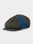 Colour Block Ivy Peaky Blinder Cap - Multi B - L 58.5CM