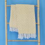 Small Diamond THROW - Mustard