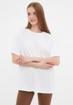 Printed Boyfriend T-Shirt - White
