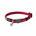 CAT Rogz Z 11MM Small Alley Reflective Breakaway Safeloc Buckle Collar Red Waggs Pet Shop