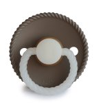 Rope Silicone Pacifier - Portobello Night Size 2