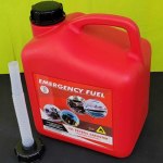 Jerry Can Petrol Plastic Red 10L