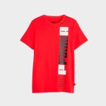 Puma Yth Ess+ Logo Lab Tee B _ 173769 _ Red - M Red