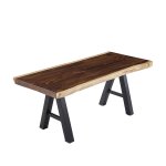 Solid Wood Dining Table – Available In 2 Colours