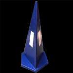 Triangular 1M Cone – Blue