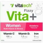 Vitatech Vita+ Women's Effervescent Strawberry 3 Pack