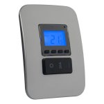 Digital Thermostat With Isolator Switch - Silver - Buy Online At 7 Triple 7