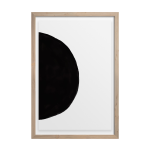 Halved Art Print - A2 420 X 594MM Framed - Natural Frame
