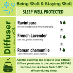 Sleep Well Protected - For Diffuser - Recipe Synergy - Being Well Collection