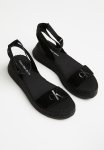 Calvin Klein Sporty Wedge Rope Su Con - Black