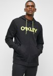 Oakley Teddy Full Zip Hoodie - Black sulphur