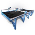 Metalwise Lite Due-support Gantry Cnc Plasma flame Cutting Machine 2300X6000MM Complete Steel Water Cutting Table