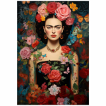Tear Resistant Deco Print Frida Kahlo