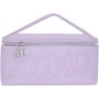 Clicks Pastel Cut Out XOXO Vanity Bag Lilac