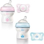 Chicco Natural Feeling Bottle & Micro Soother Combo