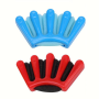 2-PACK Diy Sponge Hair Styling Tools - Blue & Red