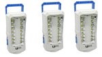 3 Solar Powered Rechargeable Lamp 23 Smd With A Build-in Solar Panel