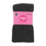 Plain Charcoal Girls Tights 12 - 14 Years